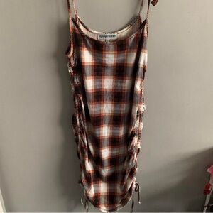Plaid Body Con Dress